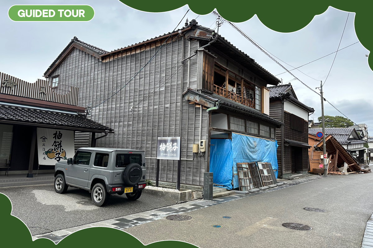 能登半島地震復興プロジェクトの見学